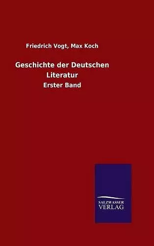 Geschichte der Deutschen Literatur cover