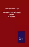 Geschichte der Deutschen Literatur cover