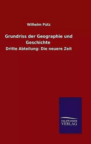 Grundriss der Geographie und Geschichte cover