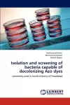 Isolation and Screening of Bacteria Capable of Decolorizing Azo Dyes cover