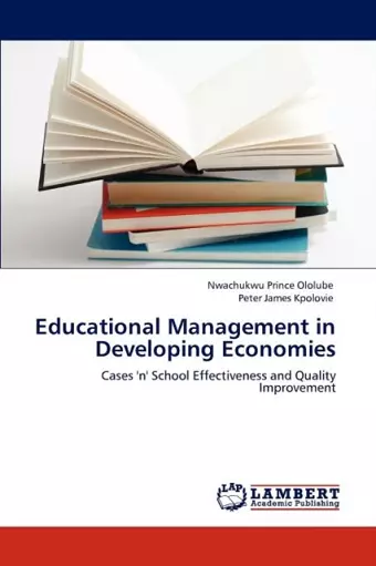 Educational Management in Developing Economies cover