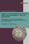 Regesten zu den Briefregistern des Deutschen Ordens: die Ordensfolianten 2a, 2aa und Zusatzmaterial cover