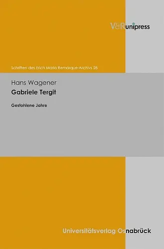 Gabriele Tergit cover