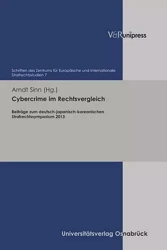 Cybercrime im Rechtsvergleich cover