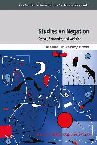 Studies on Negation cover