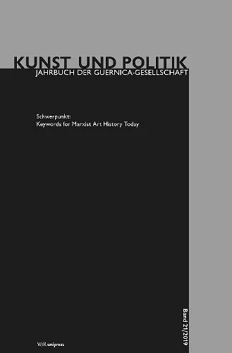 Keywords for Marxist Art History Today cover