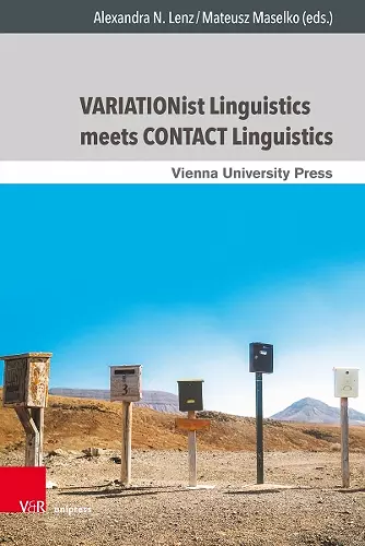 VARIATIONist Linguistics meets CONTACT Linguistics cover