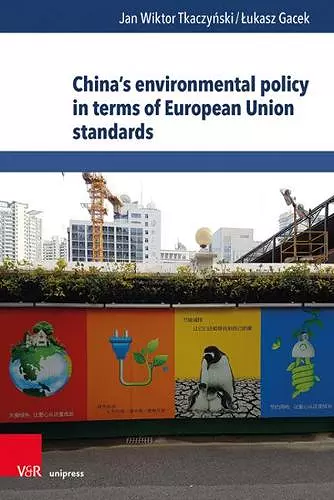 China's environmental policy in terms of European Union standards cover