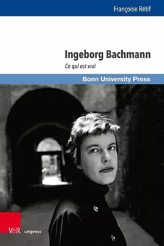 Ingeborg Bachmann cover