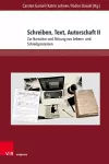 Schreiben, Text, Autorschaft II cover