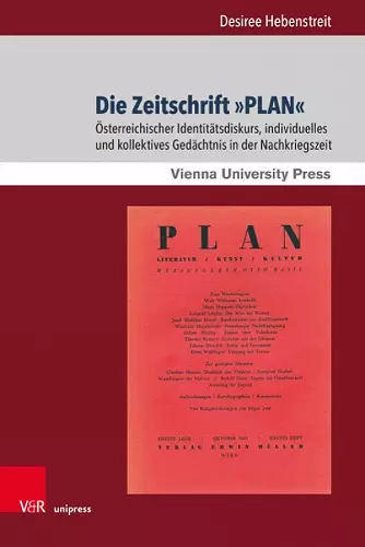 Die Zeitschrift 'PLAN' cover