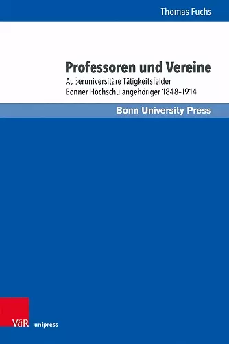 Professoren und Vereine cover