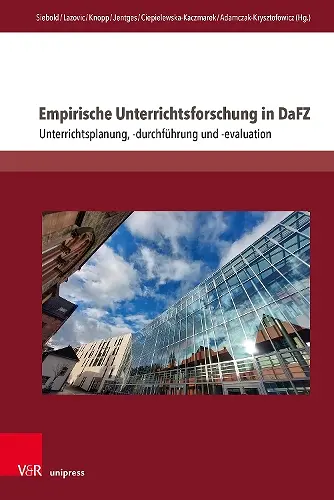 Empirische Unterrichtsforschung in DaFZ cover