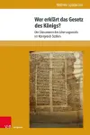 Wer erklärt das Gesetz des Königs? cover