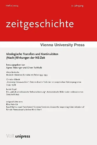 Ideologische Transfers und Kontinuitäten cover