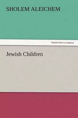 Jewish Children cover