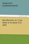 Recollections of a Tour Made in Scotland A.D. 1803 cover