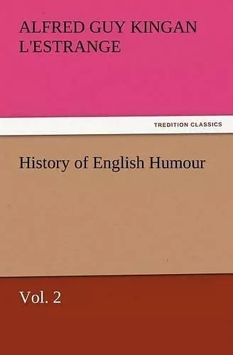 History of English Humour, Vol. 2 cover