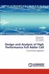 Design and Analysis of High Performance Full Adder Cell cover