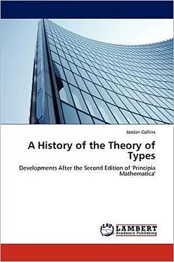 A History of the Theory of Types cover