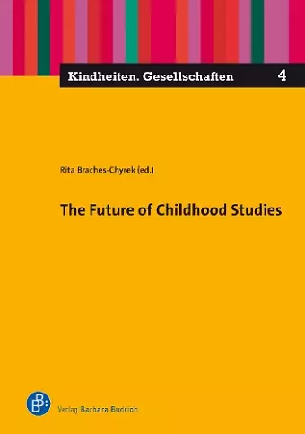 The Future of Childhood Studies cover