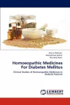 Homoeopathic Medicines for Diabetes Mellitus cover