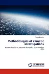 Methodologies of climatic investigations cover