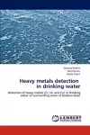 Heavy metals detection in drinking water cover