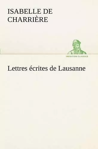 Lettres écrites de Lausanne cover