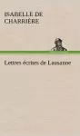 Lettres écrites de Lausanne cover