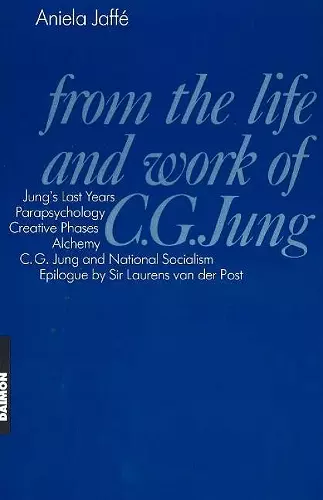 From the Life & Work C G Jung cover