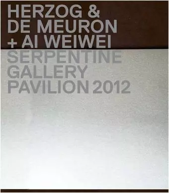 Herzog & De Meuron / Ai Weiwei cover