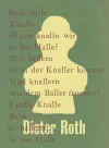 Dieter Roth cover
