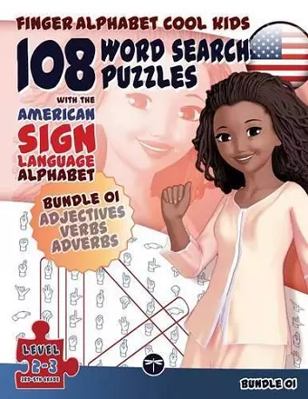 108 Word Search Puzzles with the American Sign Language Alphabet: Bundle 01 cover