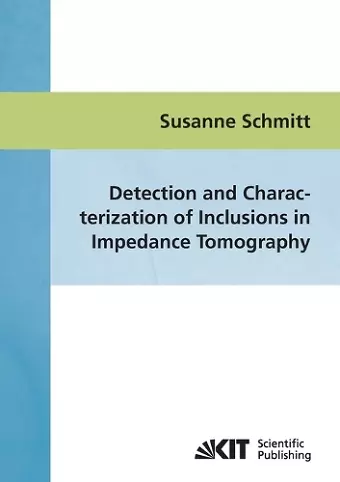 Detection and characterization of inclusions in impedance tomography cover