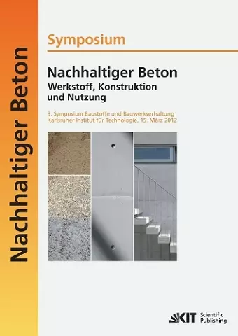 Nachhaltiger Beton - Werkstoff, Konstruktion und Nutzung cover