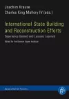 International State Building and Reconstruction Efforts cover