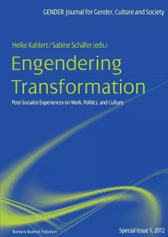 Engendering Transformation cover