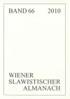 Wiener Slawistischer Almanach Band 66/2010 cover