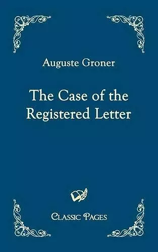 The Case of the Registered Letter cover