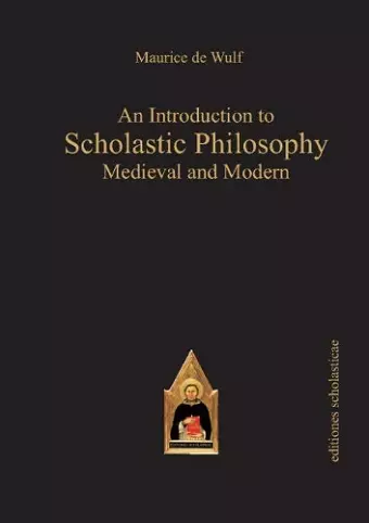 An Introduction to Scholastic Philosophy cover