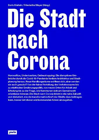 Die Stadt nach Corona cover