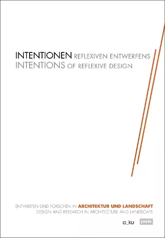 Intentionen Reflexiven Entwerfens cover