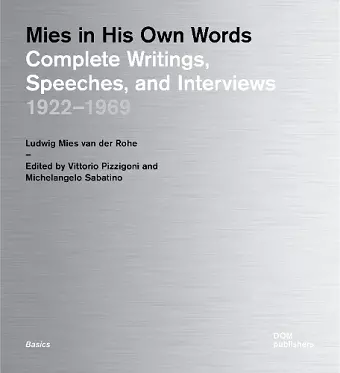 Ludwig Mies van der Rohe cover