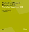The Lost, Last Words of Mies van der Rohe cover