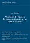 Changes in the Russian Terminology of Economic Law Since Perestroika cover