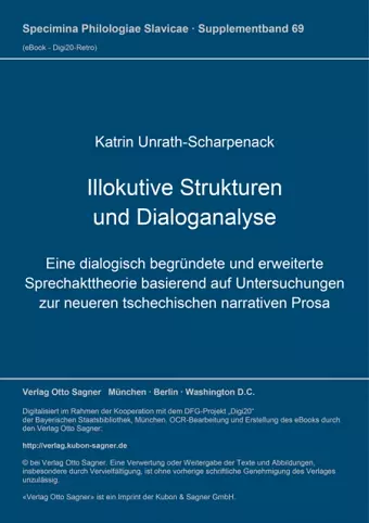 Illokutive Strukturen Und Dialoganalyse cover