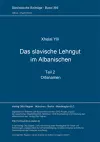 Das Slavische Lehngut Im Albanischen cover