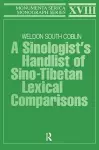 A Sinologists Handlist of Sino-Tibetan Lexical Comparisons cover