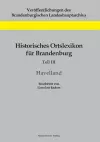 Historisches Ortslexikon für Brandenburg, Teil III, Havelland cover